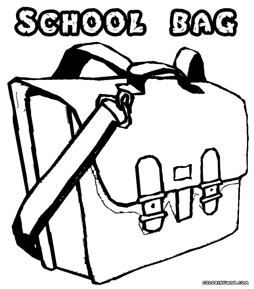 878x1000 School Bag Coloring Pages Coloring Pages To Download And Print