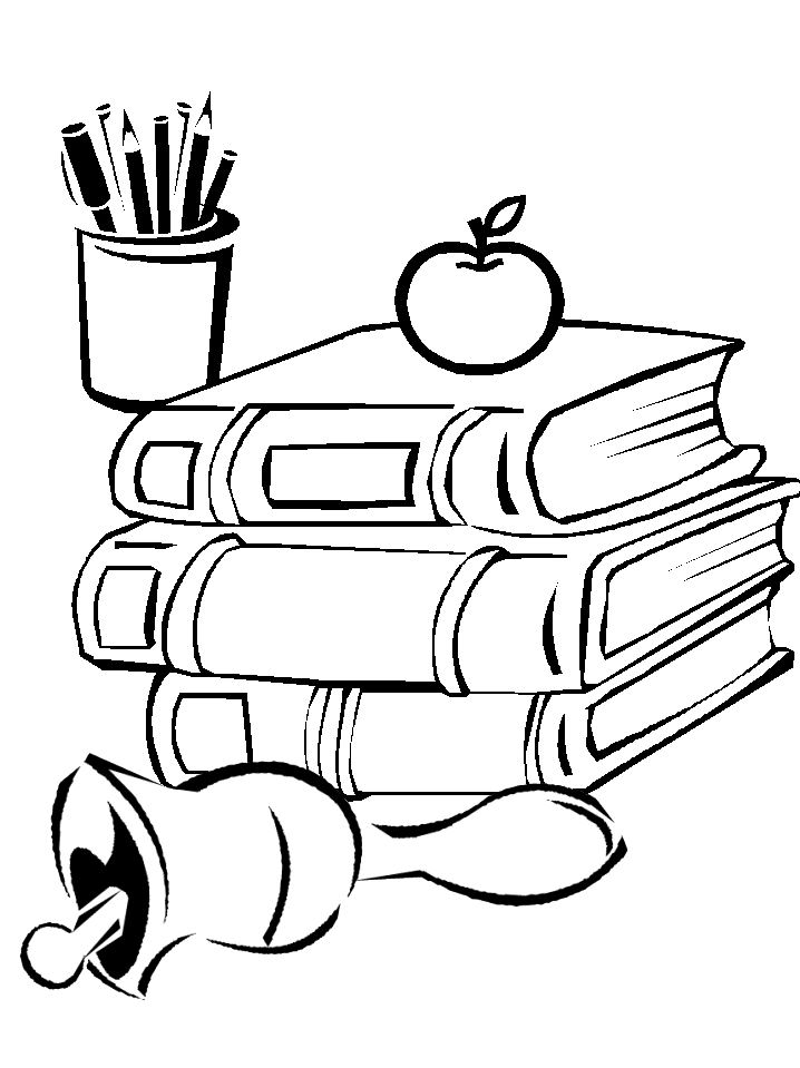 718x959 Back To School Books Coloring Pages Coloring Pages