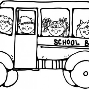 300x300 Drawing School Bus Driver Coloring Pages Drawing School Bus
