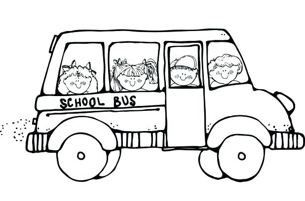 618x408 School Bus Coloring Page Free Printable School Bus Coloring Pages