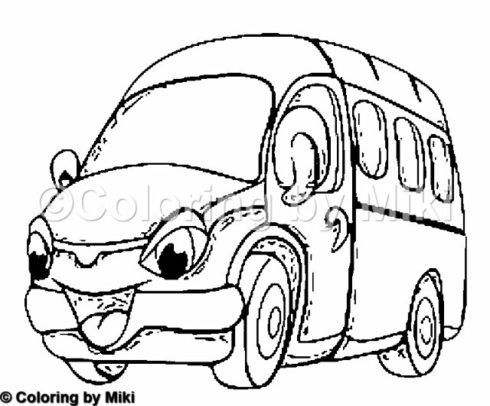 490x406 Ideal Cartoon Bus Stock Royalty Free Amp Vectors