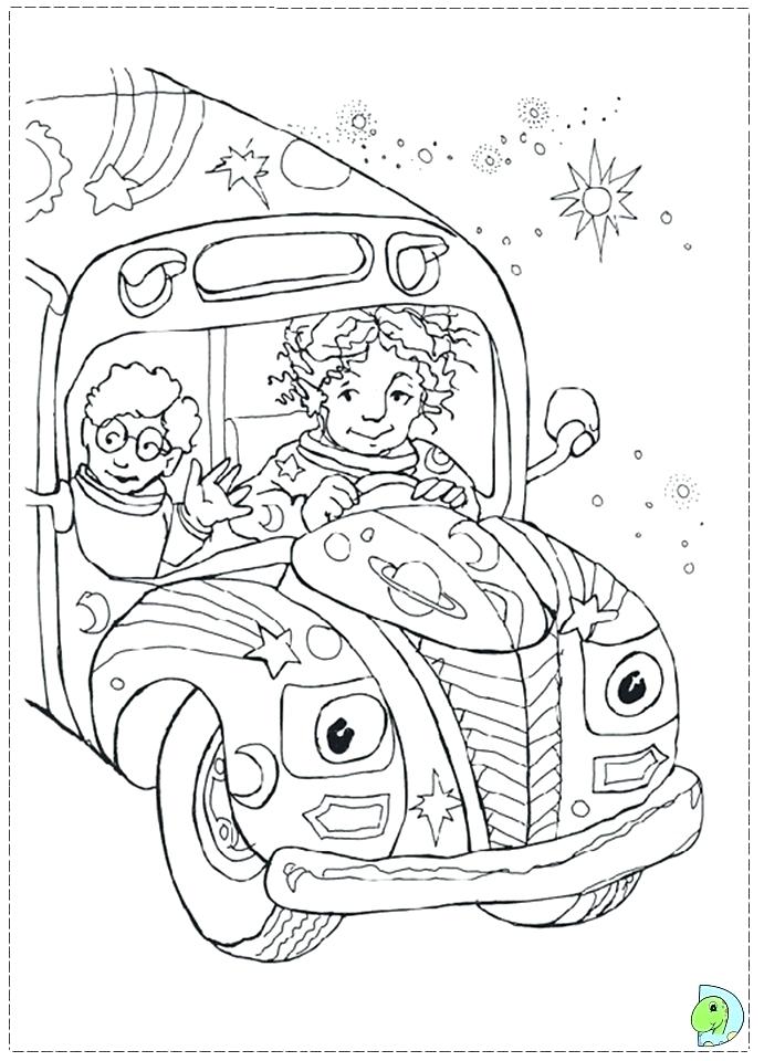 691x960 New The Magic School Bus Coloring Pages Print Page Pictures