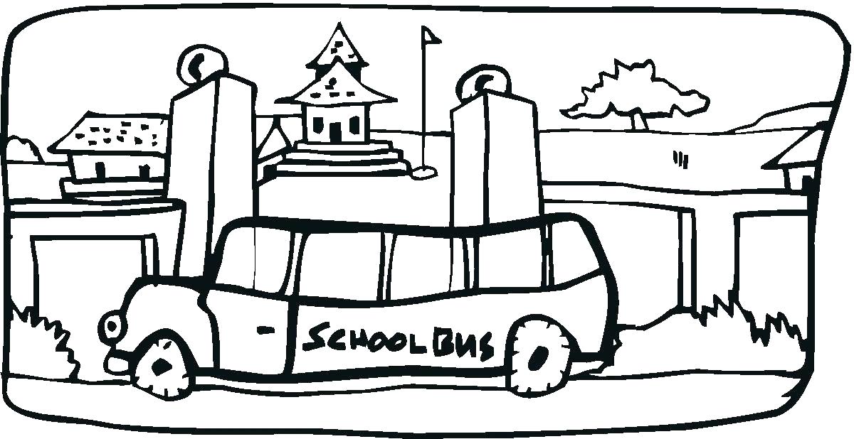 1200x618 School Bus Coloring Book Together With Download School Bus