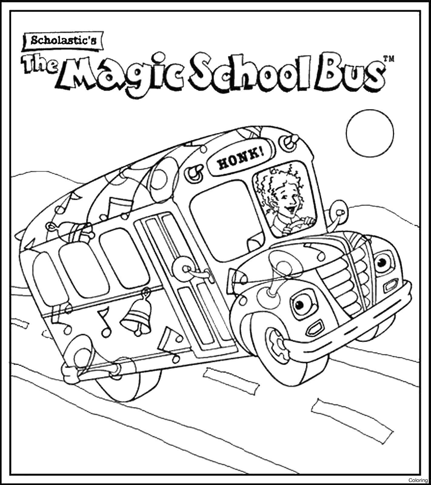 1422x1600 Bus Coloring Page Free Draw To Color