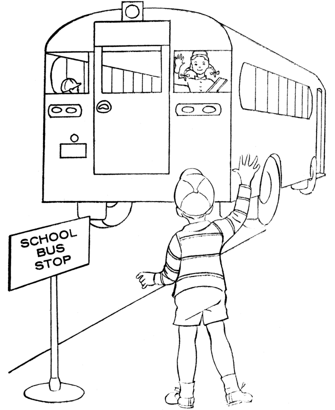 670x820 School Bus Pictures To Color Many Interesting Cliparts