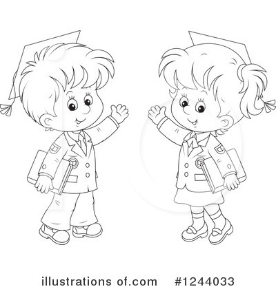 400x420 School Children Clipart
