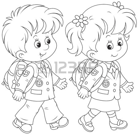 450x441 Schoolchildren Royalty Free Cliparts, Vectors, And Stock