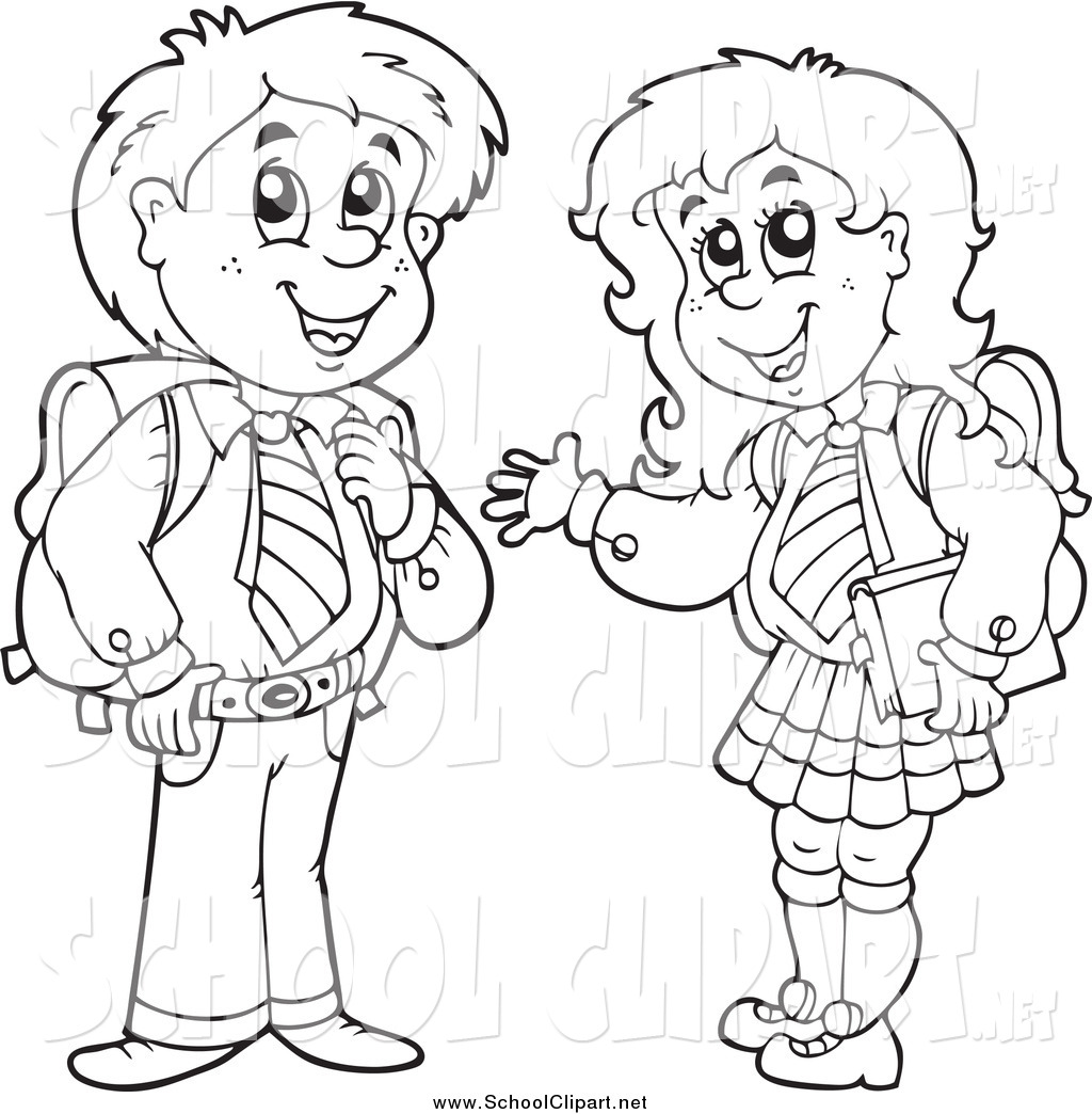 1024x1044 Kids Drawing Clipart Black And White