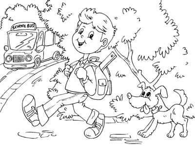 400x300 2nd Grade First Day Of School Coloring Pages Ideas