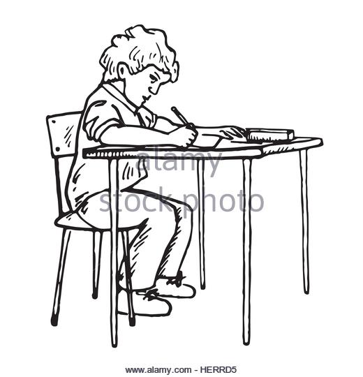520x540 Write Sitting Desk Cut Out Stock Images Amp Pictures