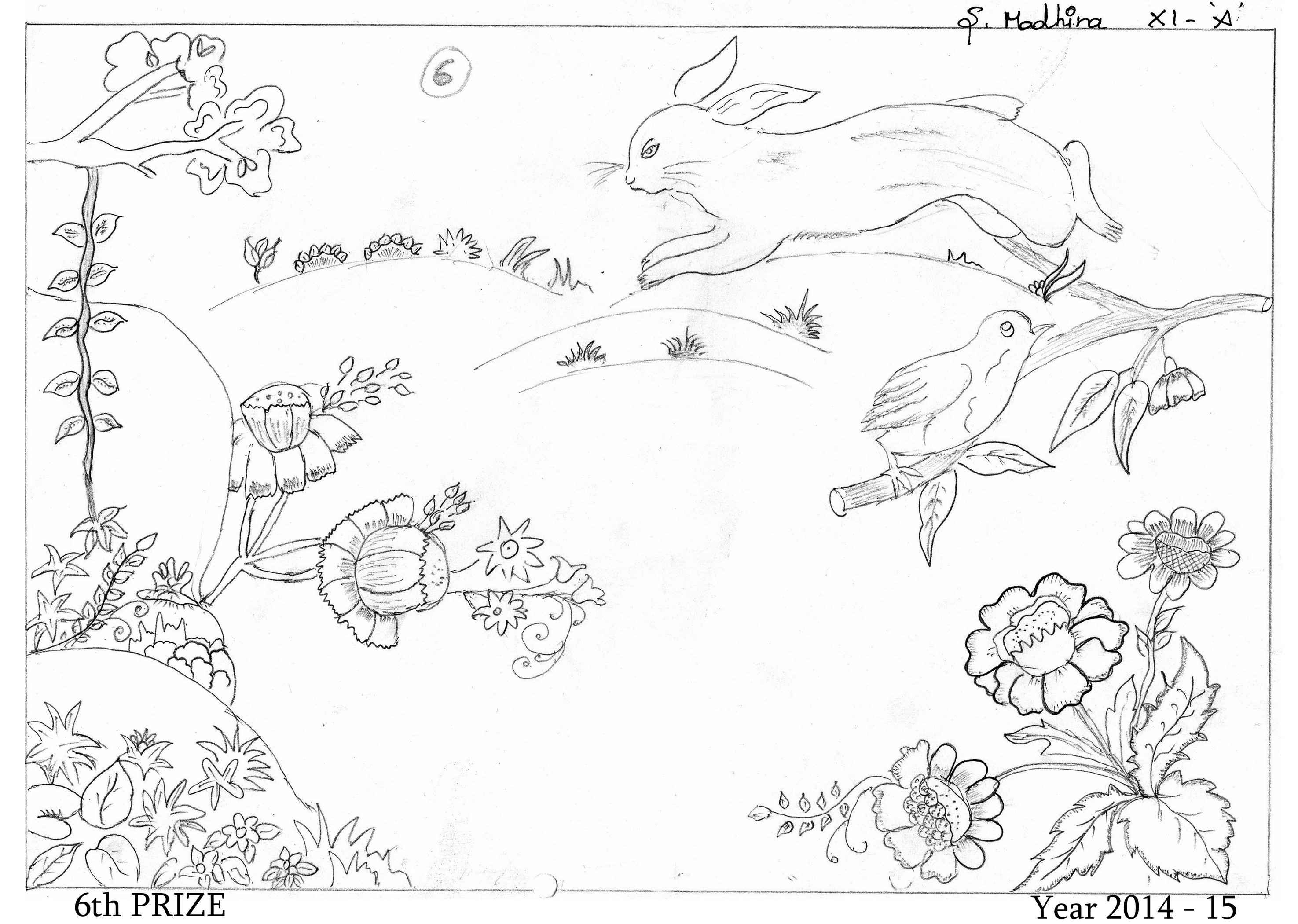 2950x2100 Drawing Competition In Our School