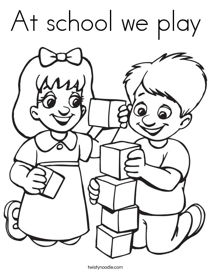 685x886 School Children Coloring Pages Color Bros