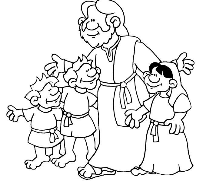 670x600 Sunday School Drawing Pages Coloring Page