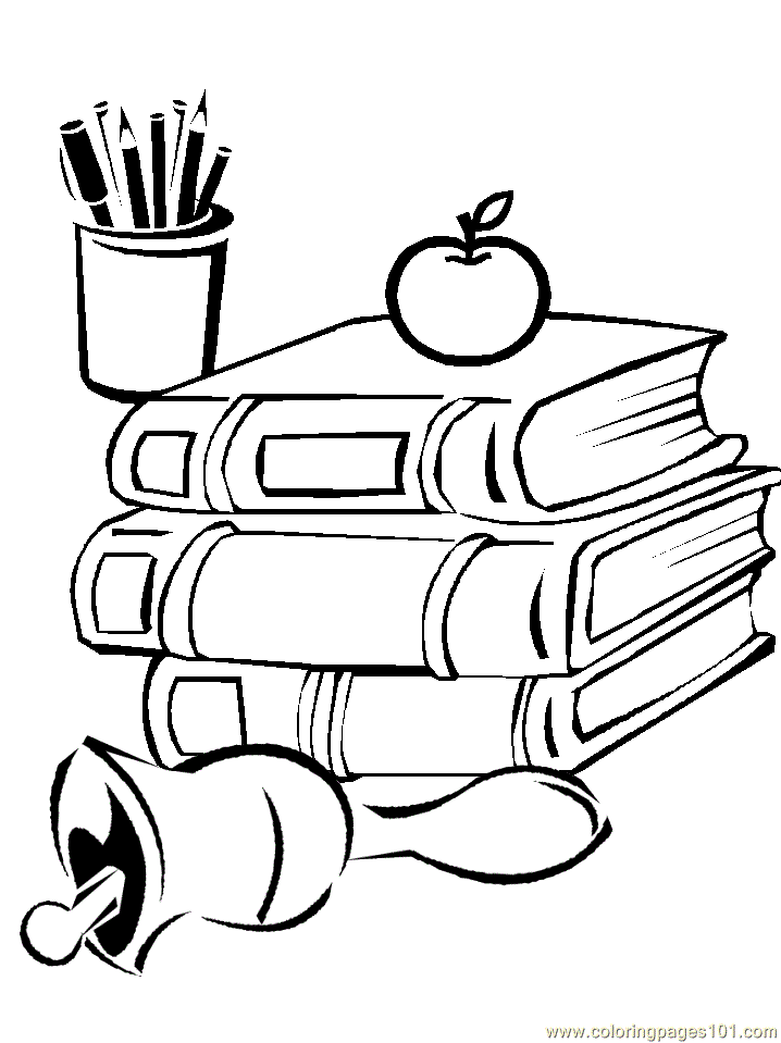 718x959 Back To School Coloring Page