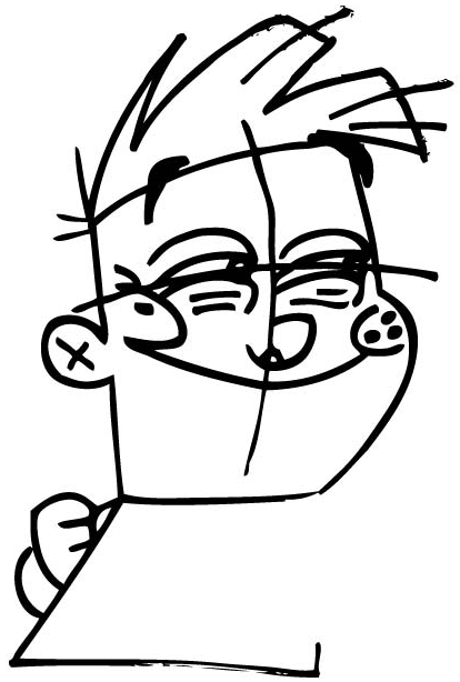 414x614 How To Draw Adam Lyon From My Gym Partner's A Monkey Drawing