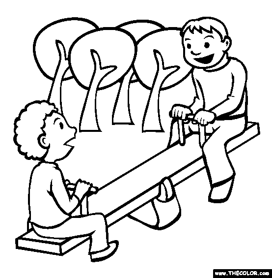 554x565 Jungle Gym Coloring Pages Clipart Panda