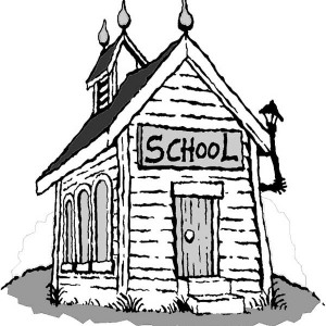 300x300 How To Draw A School House Coloring Page Coloring Sky