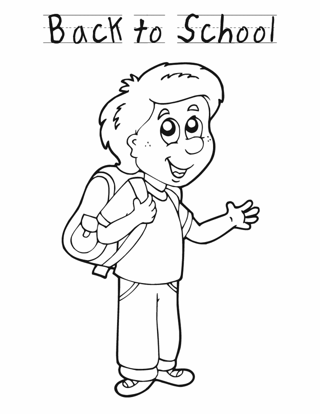 640x828 Back To School Coloring Pages