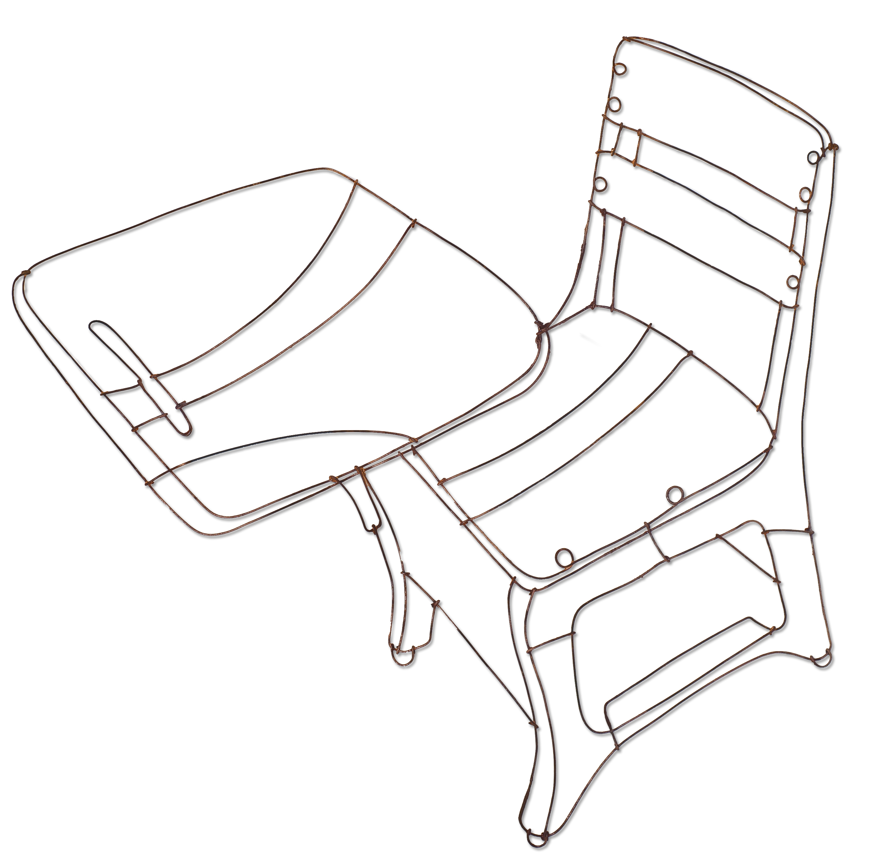 2862x2766 Desk Drawing