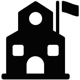 283x283 School Silhouettes Silhouettes Of School Free