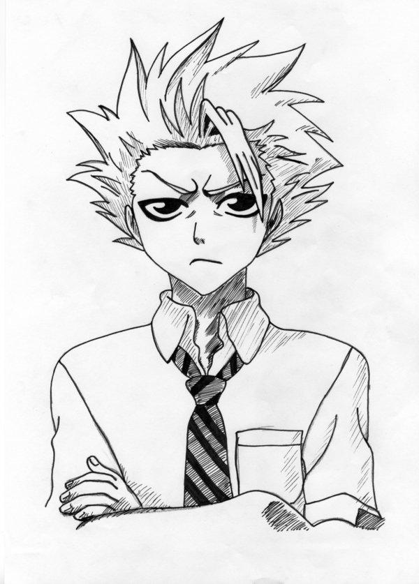 600x837 Hitsugaya In Uniform By Quinninism