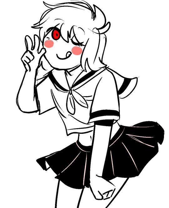 540x664 Anon Sees Choco In School Uniform Chara Heaven Amino