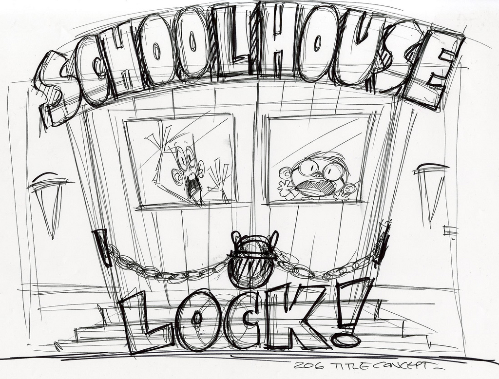 1024x778 Schoolhouse Lock Title Card Concept Episode