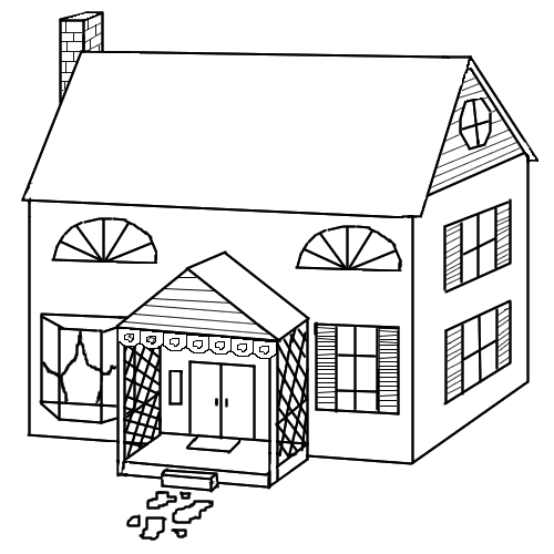 500x500 Image Versions S. Nice School House Colouring Pages. Schoolhouse
