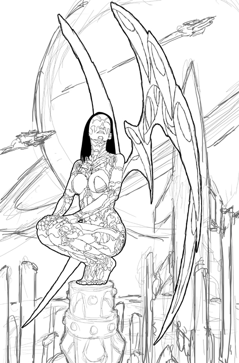 473x720 Painting Process Robot Angel