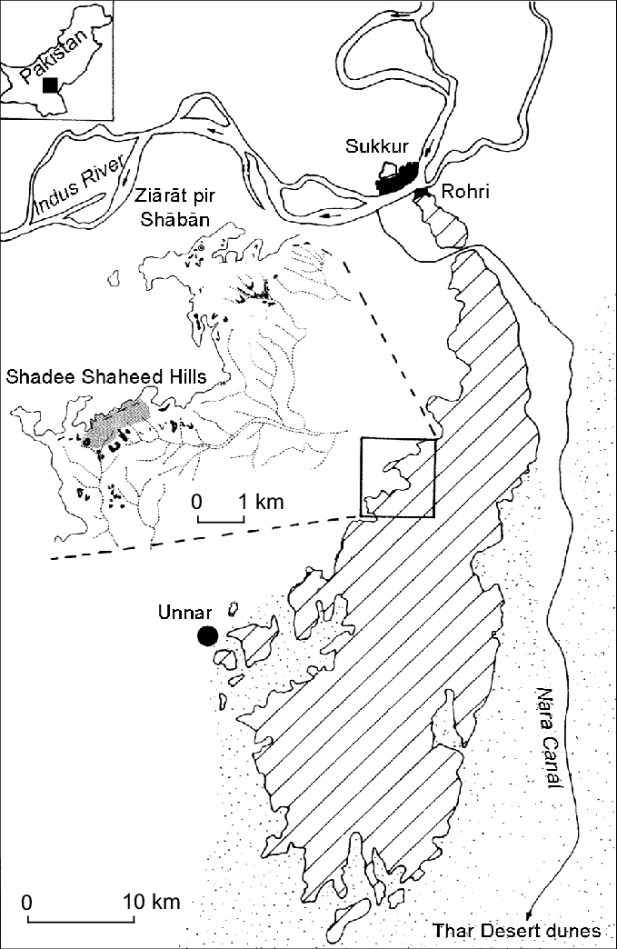 679x1044 Location Of Most Important Rohri Hills Sites Mentioned In