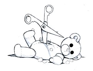 300x227 Teddy Vs Scissors