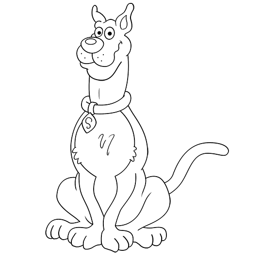 540x540 How To Draw Scooby Doo