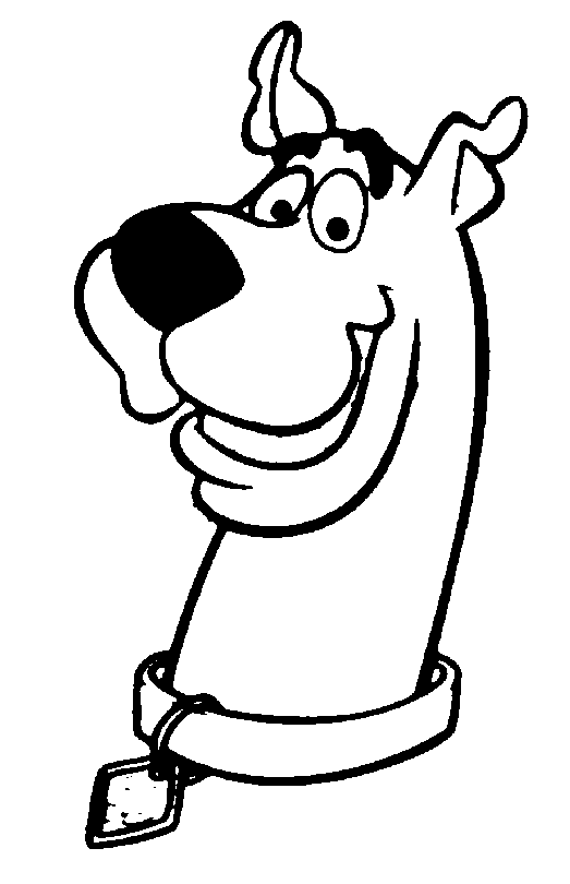 523x810 Scooby Doo Coloring Pages Art Museum Colouring