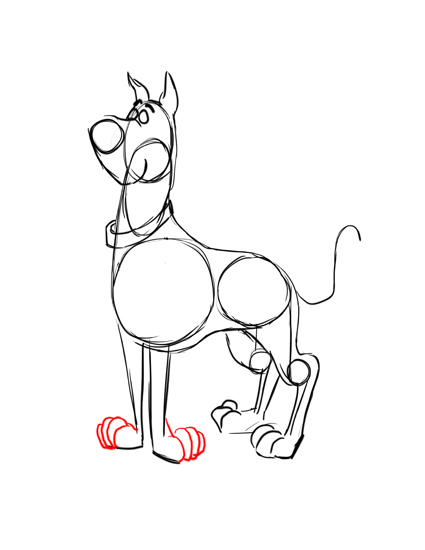 425x550 How To Draw Scooby Doo (With Pictures)