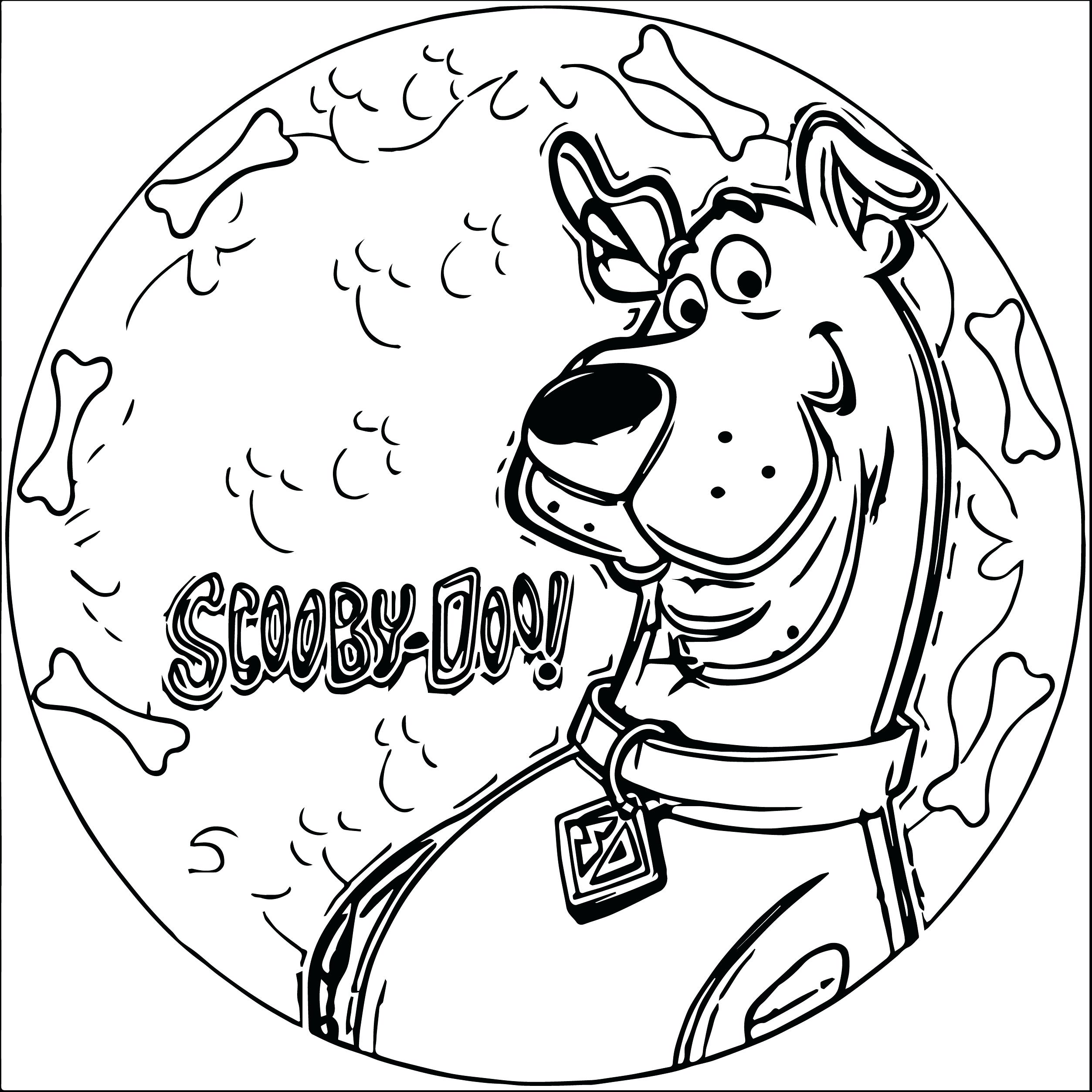 2506x2506 Coloring Coloring Pages Scooby Doo