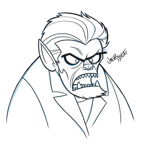 500x500 Hard Boyle'D Inktober Scooby Doo Villains Month