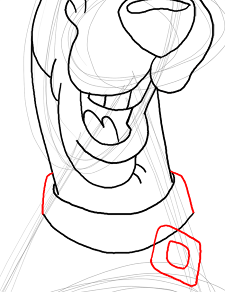 450x584 How To Draw Scooby Doo Step By Step Drawing Lesson