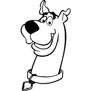 Scooby Doo Face Drawing at GetDrawings | Free download