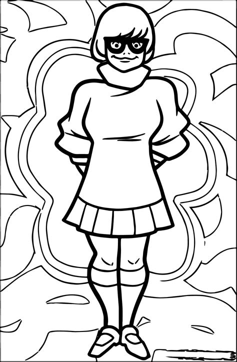 474x724 Scooby Doo Coloring Pages