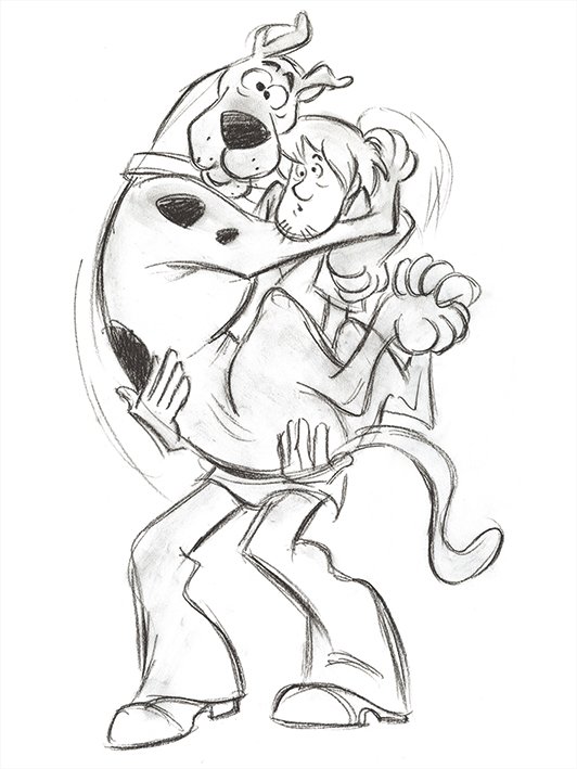 532x709 Art Group Scooby Doo