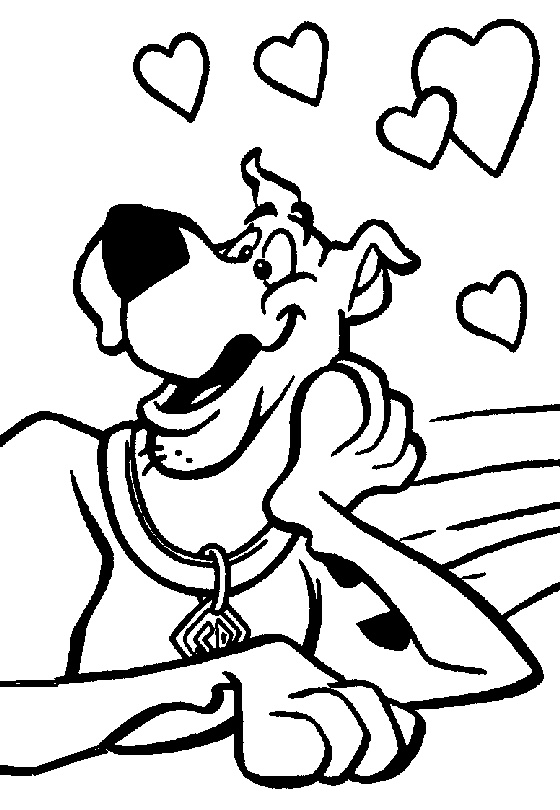 560x810 Scooby Doo Printable Coloring Pages Coloring Pages For Kids
