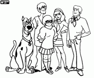 300x250 Scooby Doo Coloring Pages Printable Games