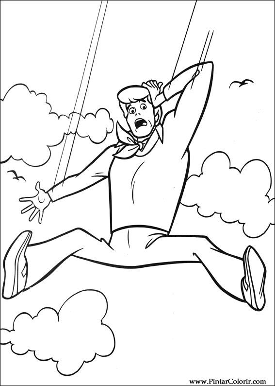 567x794 Drawings To Paint Amp Colour Scooby Doo