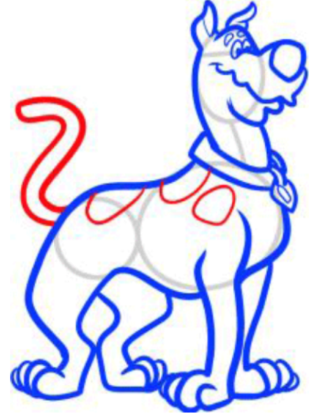 459x600 How To Draw Scooby Doo Cartoon Character