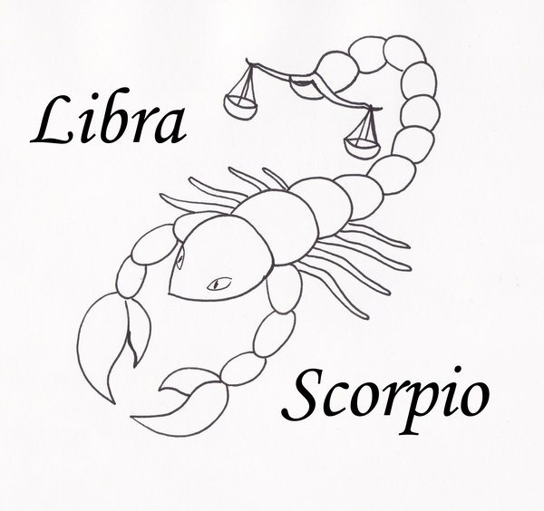 600x564 Libra Scorpio By Adrastia217