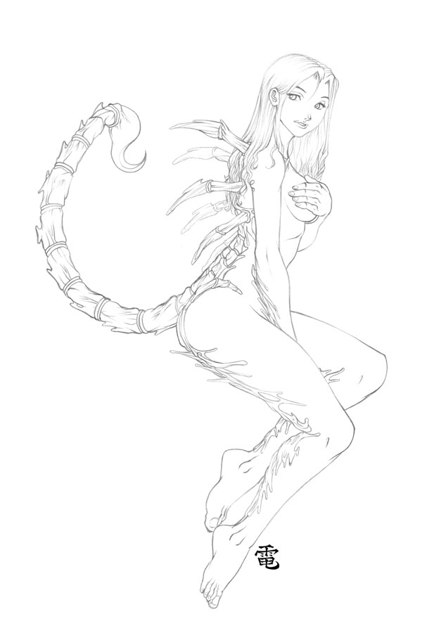 624x900 Scorpio Girl By Striderden