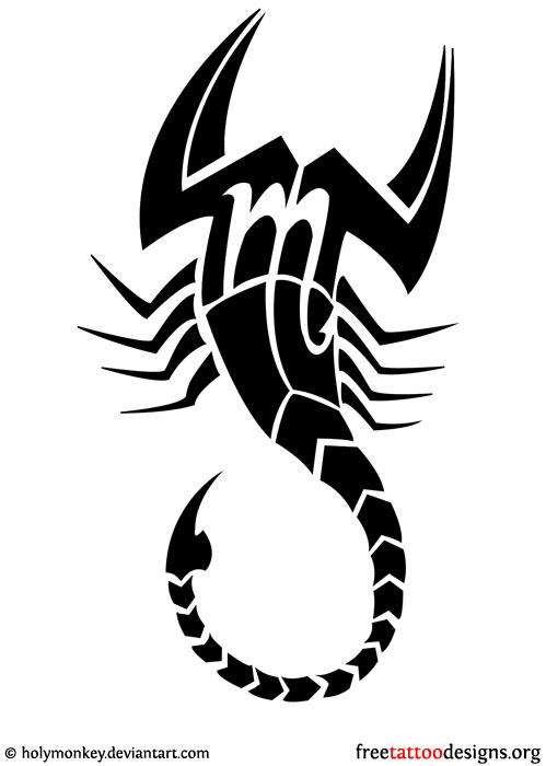 499x700 Collection Of Scorpion Tattoo Drawing