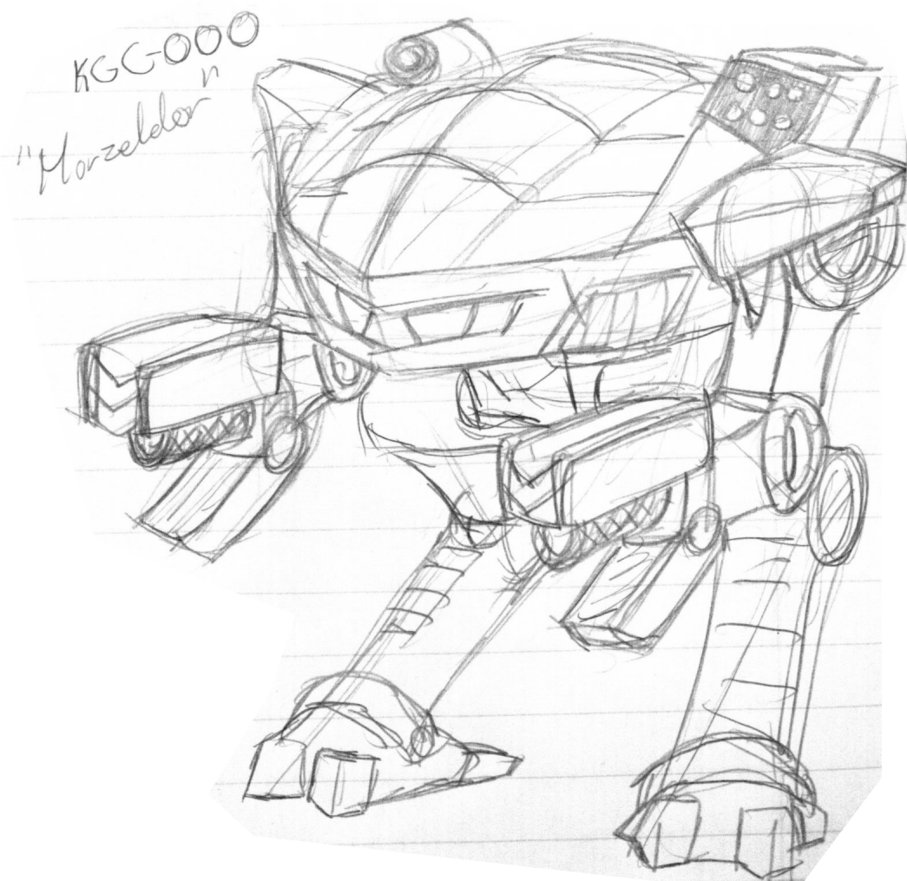 907x881 Mwo Doodles King Crab (2) By Scorpion Strike