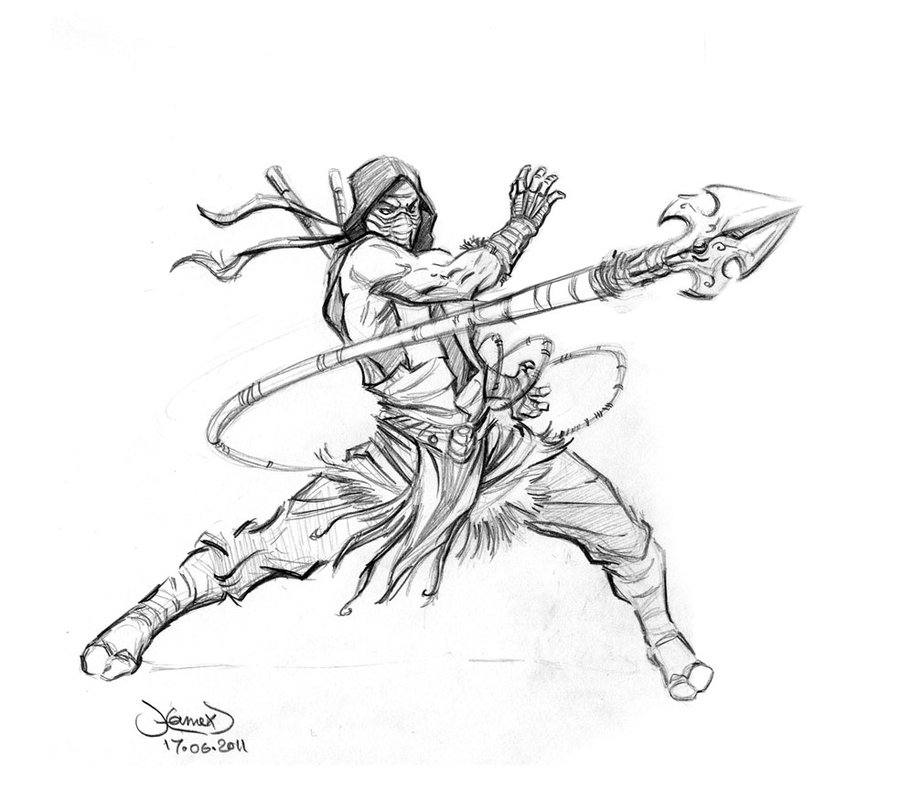 900x788 Collection Of Scorpion Rough Sketch