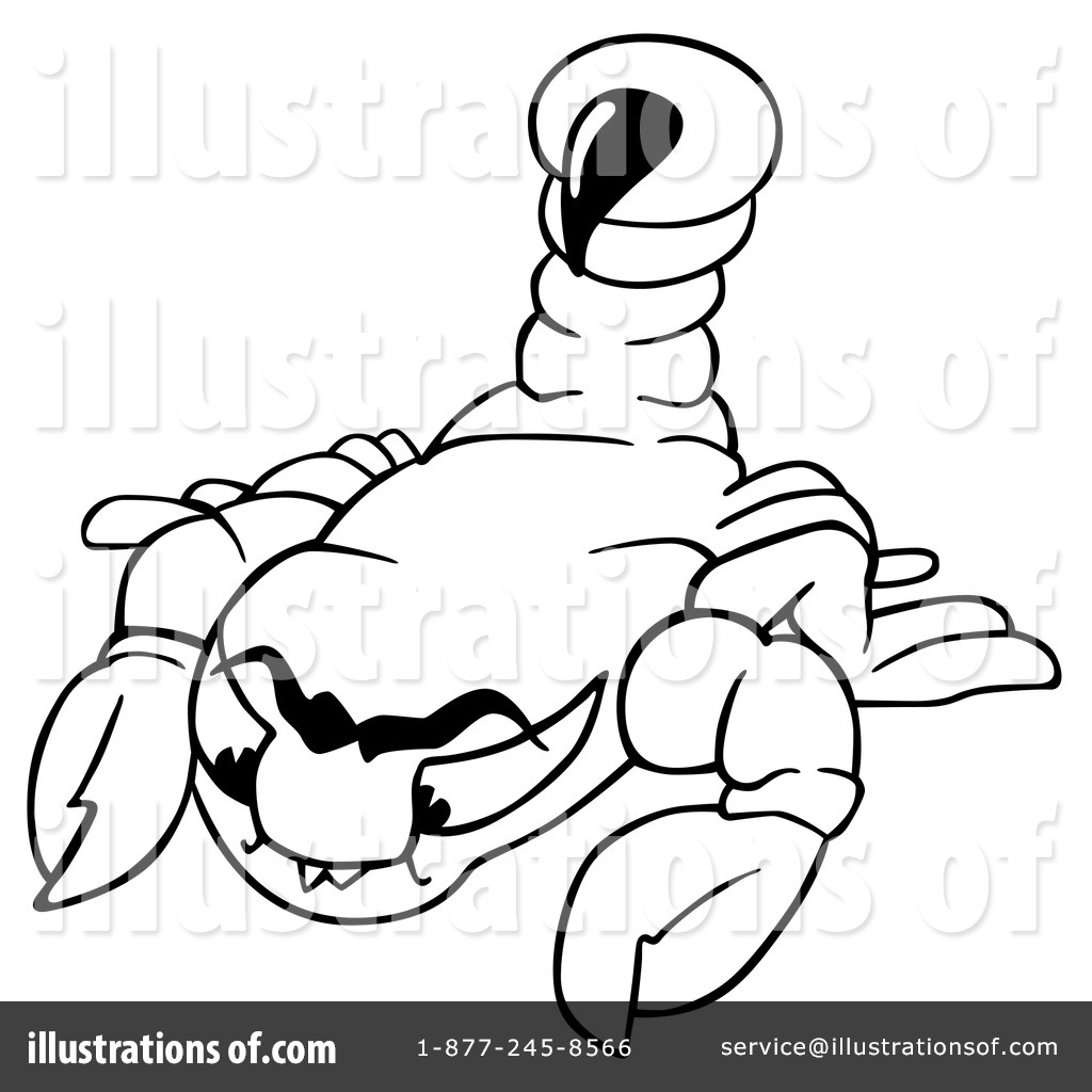 1024x1024 Scorpion Clipart